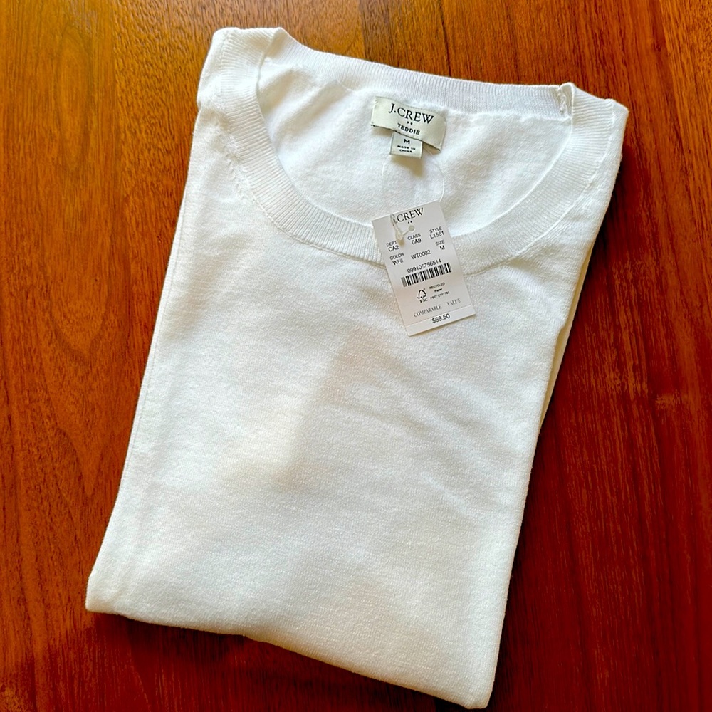 J. Crew 100% Cotton Teddie Sweater